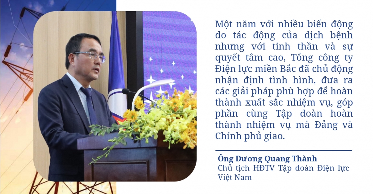 Tổng Công ty Điện lực miền Bắc: Hoạt động sản xuất kinh doanh năm 2021 - Mục tiêu, nhiệm vụ kế hoạch năm 2022