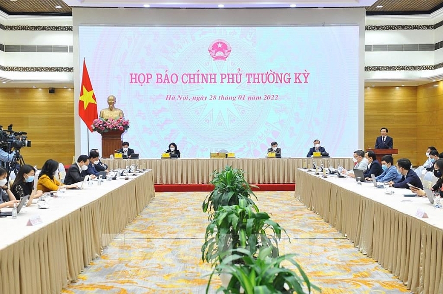 Quang cảnh buổi họp báo. Ảnh: Minh Đức – TTXVN