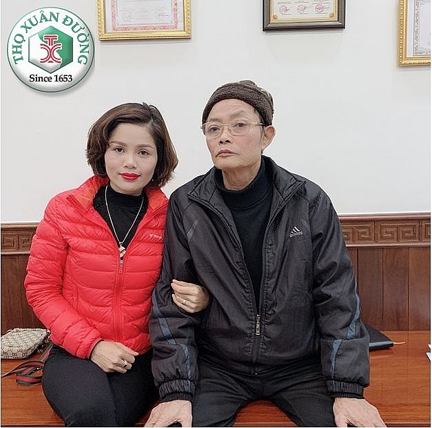 Tan huyết khối tĩnh mạch cửa do ung thư gan sau một tháng điều trị bằng nam y