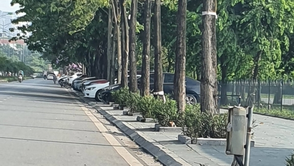 Ai cho phép thu phí trông giữ xe trên lòng đường và vỉa hè Thành phố Giao lưu?
