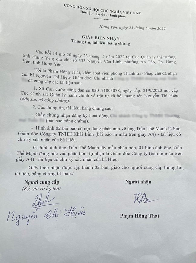 Đội trưởng Đội Quản lí thị trường số 1 bị tố lợi dụng chức vụ quyền hạn
