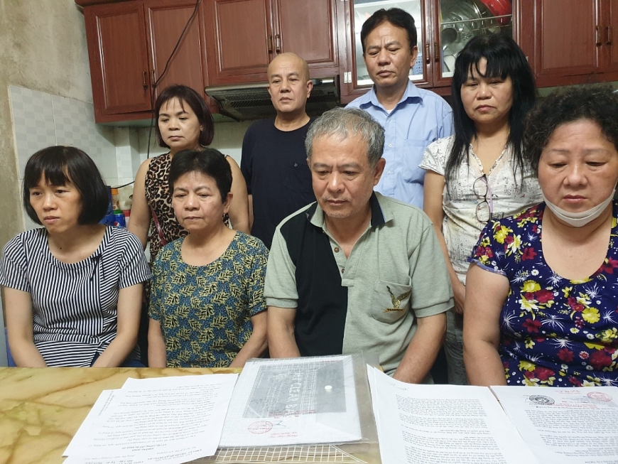 Hiện nay thửa đất của gia đình ông Thao được bố mẹ để lại đã phân chia cho nhiều gia đình thế hệ các cháu