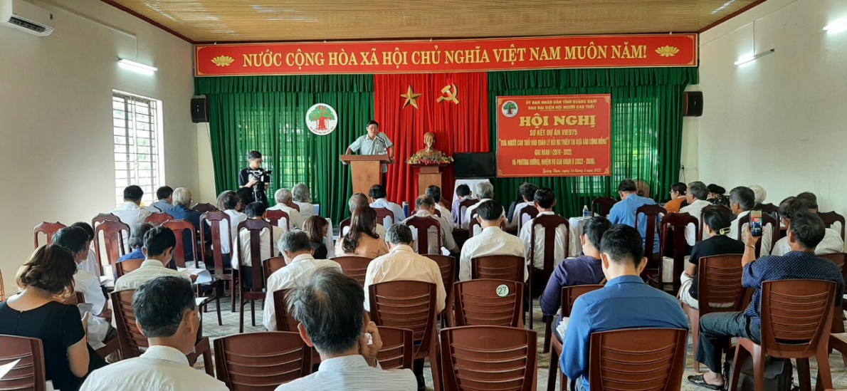 Ông Nguyễn Đình Tâm, Trưởng ban BĐD Hội NCT tỉnh phát biểu khai mạc hội nghị