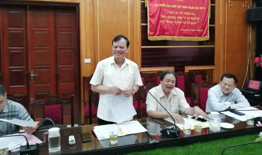 Tiến sĩ Lê Hải Đường, Phó Viện trưởng Viện Nghiên cứu Lập pháp, Ủy ban TVQH phát biểu tại Hội thảoj