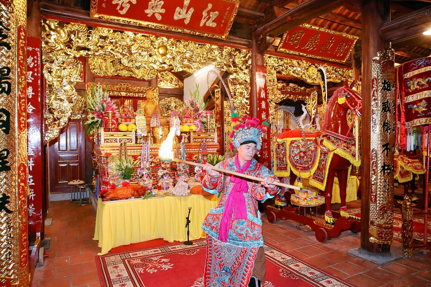 Ngôi đình mang đậm ý nghĩa về văn hóa và tâm linh