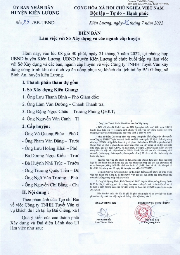 Vì sao chưa xử lí dứt điểm sai phạm của Công ty Tuyết Vân?