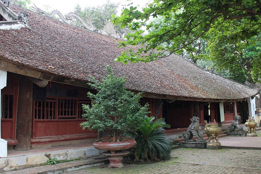 Đình cổ Thổ Tang tiêu biểu của nghệ thuật kiến trúc đình làng Bắc Bộ thế kỷ XVII