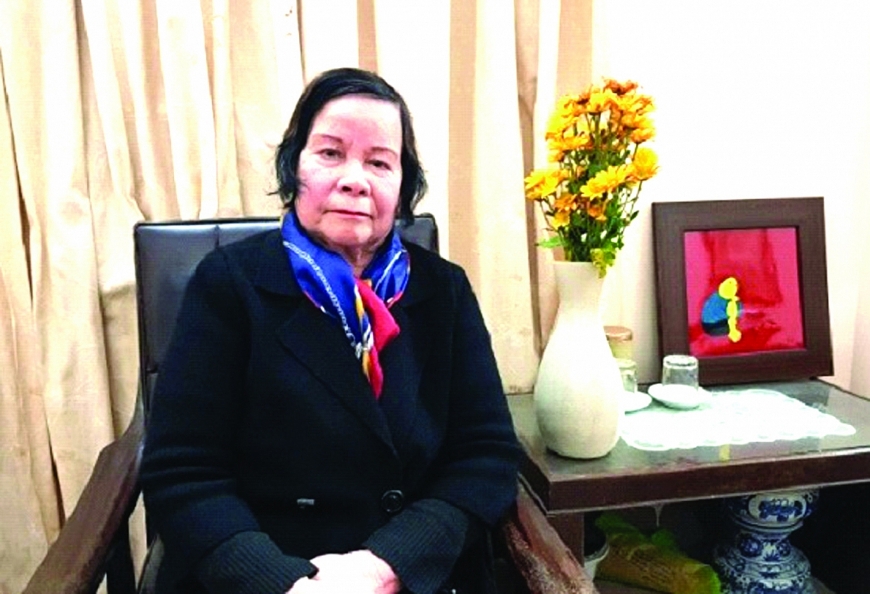 Nhà nghiên cứu mĩ thuật Nguyễn Hải Yến.