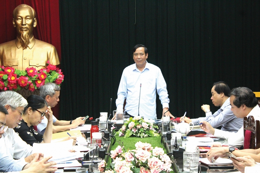 Chủ tịch Nguyễn Thanh Bình  chủ trì hội nghị