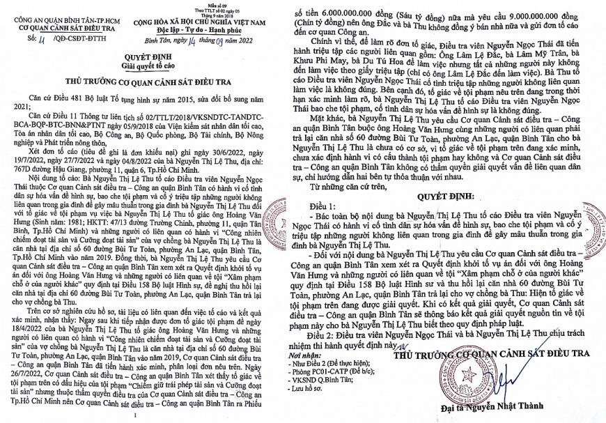 Thấy gì từ việc giải quyết đơn tố giác của người cao tuổi?