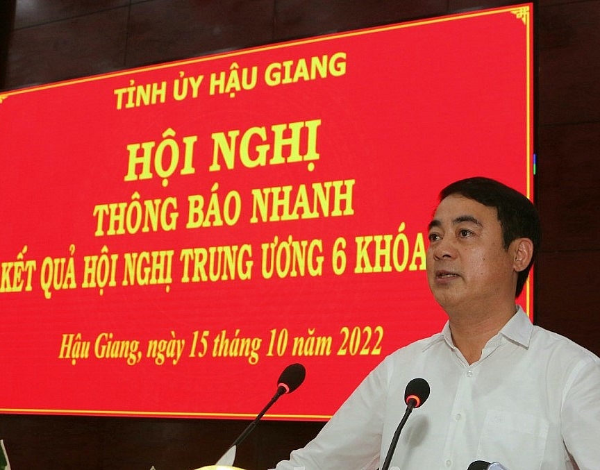 Bí thư Tỉnh ủy Nghiêm Xuân Thành.