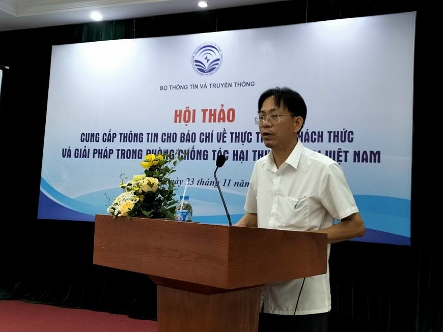 Ông Hồ Hồng Hải, Phó Vụ trưởng Vụ Pháp chế, Bộ Thông tin và Truyền thông