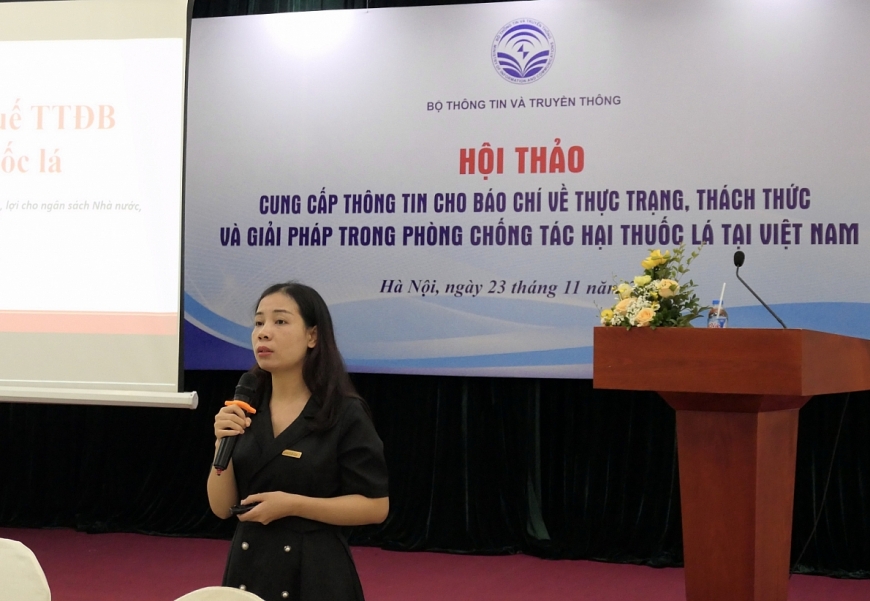 Bà Nguyễn Hạnh Nguyên, đại diện Tổ chức HealthBridge Việt Nam