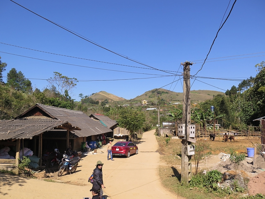 Một góc bản Phiêng Cài