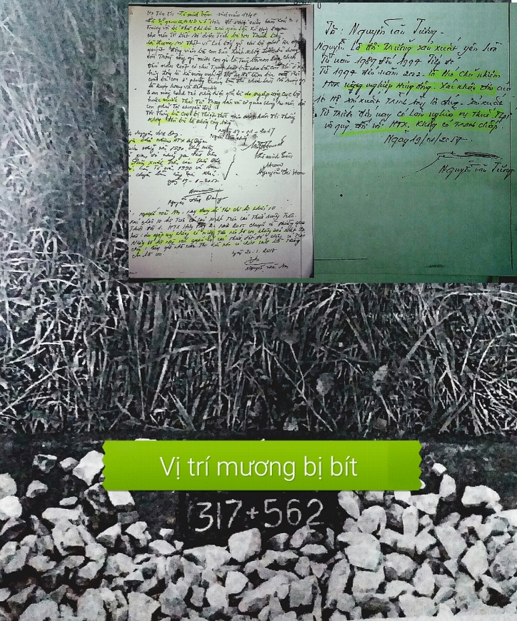 : Mương tiêu nước bị đường Lê Ninh đè kín và xác nhận của các nhân chứng sống 