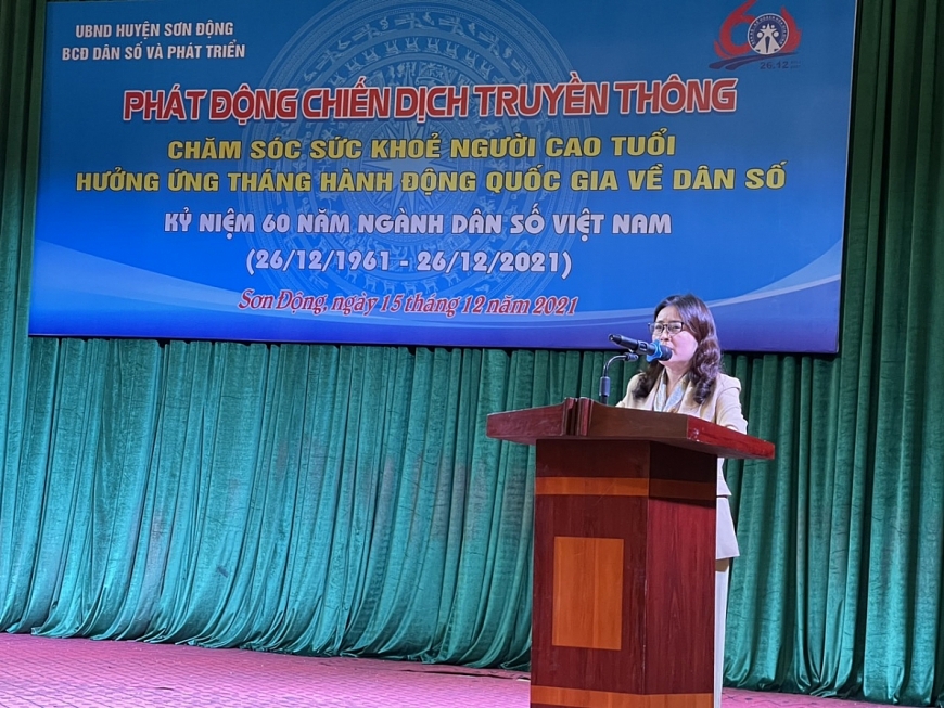 Bắc giang: Phát động chiến dịch truyền thông chăm sóc sức khỏe NCT