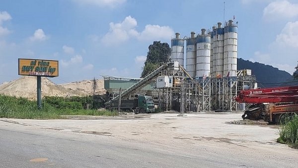 Sẽ di dời trạm trộn bê tông ở thị trấn Chùa Hang vào đầu năm 2022