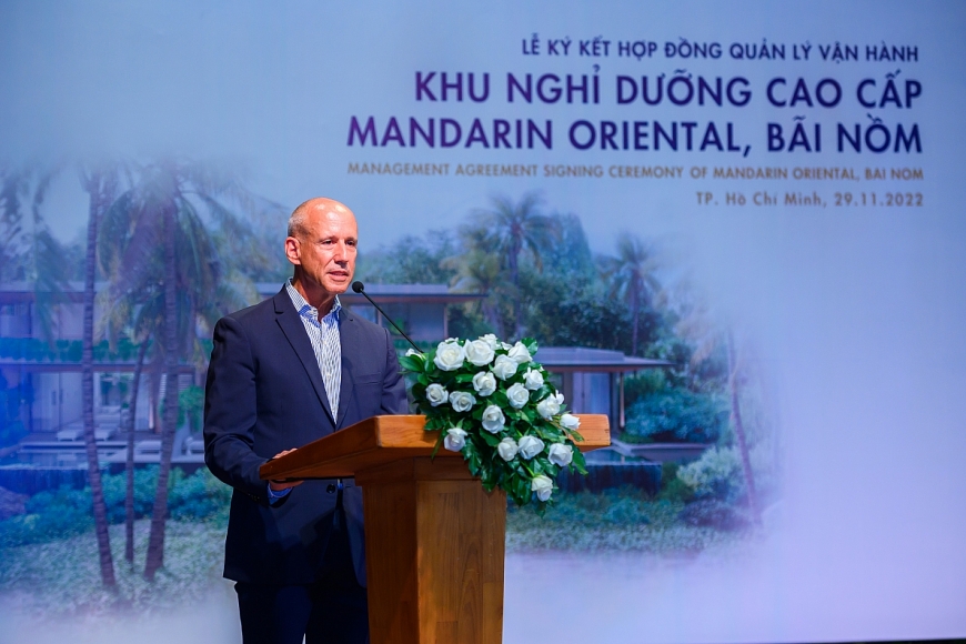 Indochina Kajima và Tập đoàn Mandarin Oriental kiến tạo vận hành Dự án nghỉ dưỡng Mandarin Oriental Bãi Nồm Phú Yên