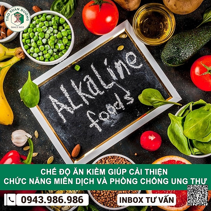 Chế độ ăn kiềm - chìa khoá kéo dài tuổi thọ và chống lại bệnh mạn tính