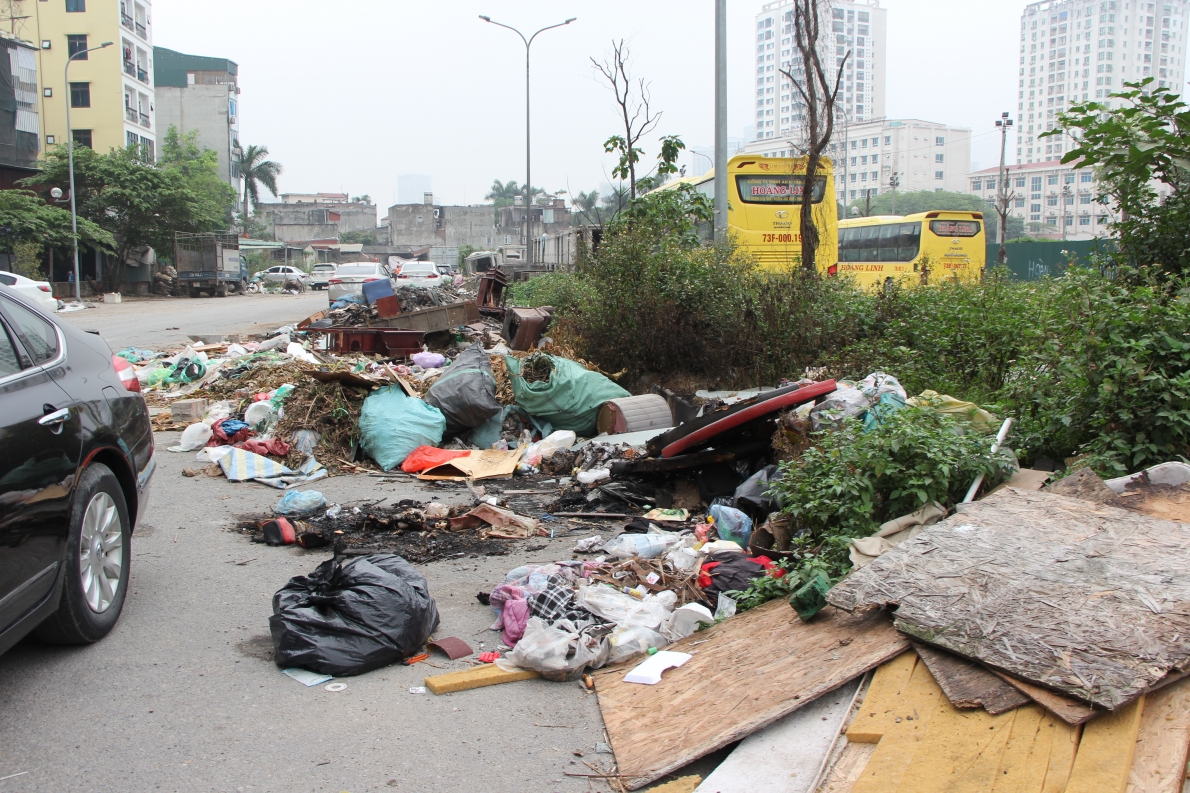 Rác thải, ô nhiễm môi trường trên 