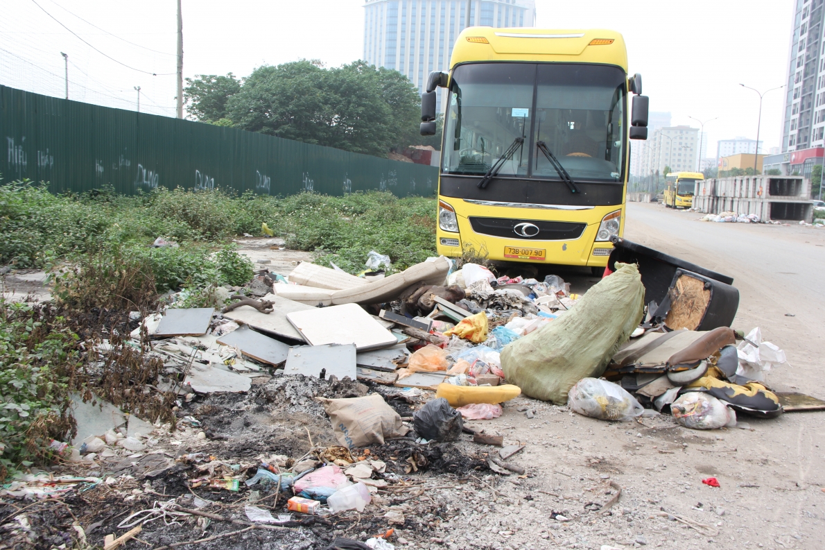 Rác thải, ô nhiễm môi trường trên 