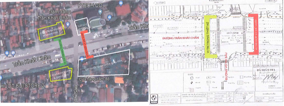 Cần xem xét thấu đáo kiến nghị của người dân khi xây cầu đi bộ trên đường Trần Khát Chân