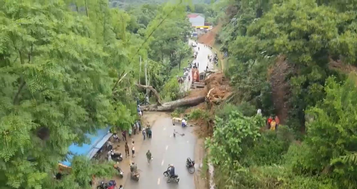 Mưa lũ gây ngập úng, thiệt hại nhiều tài sản ở các tỉnh miền Bắc