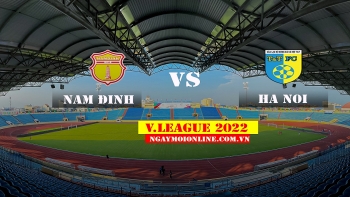 Xem trực tiếp Nam Định vs Hà Nội, 18h ngày 26/6, V-League 2022 trên kênh nào?
