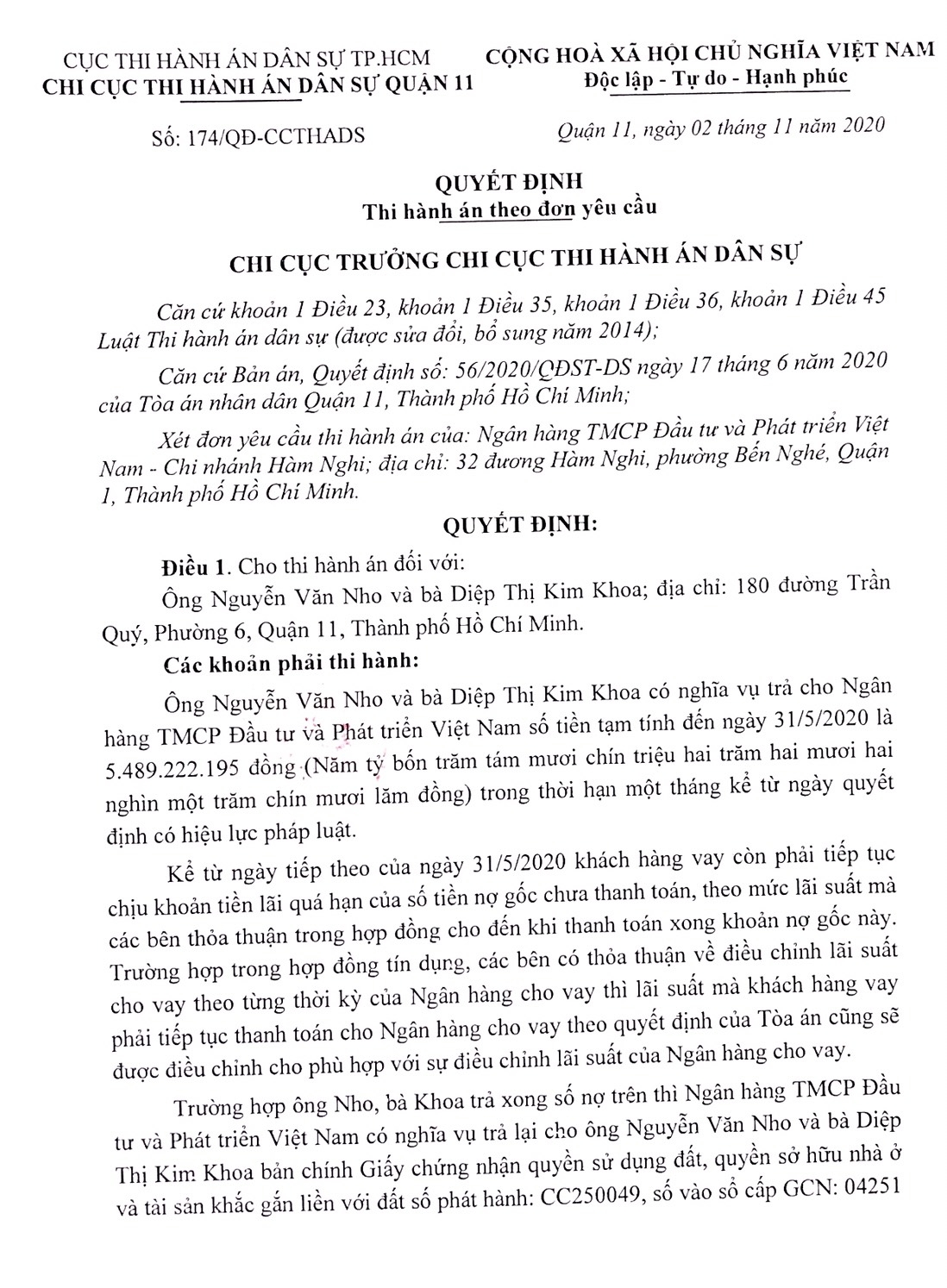 Thành phố Hồ Chí Minh: Việc ngăn chặn có dấu hiệu trái luật!