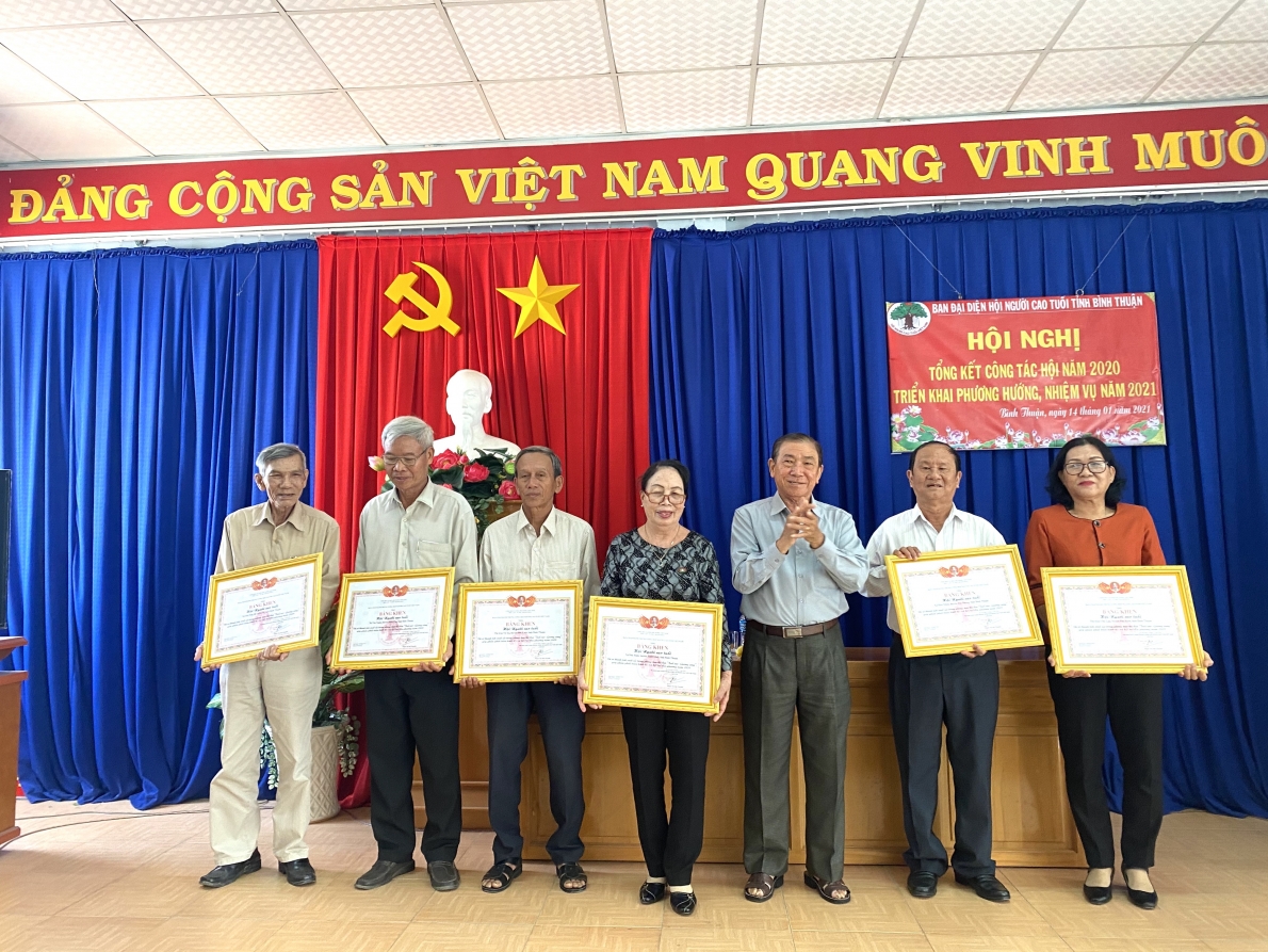 Bình Thuận: Tổng kết phong trào “ Tuổi cao - Gương sáng”