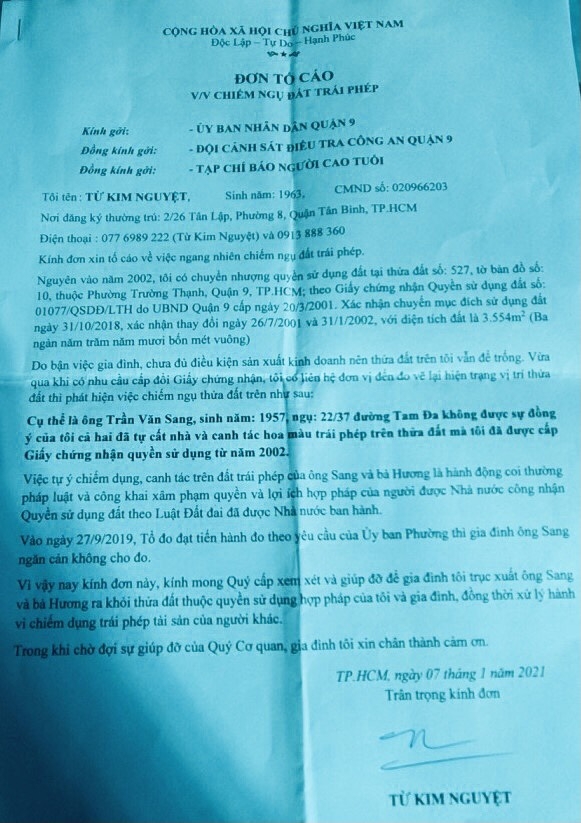 Cần cưỡng chế, xử lý nghiêm hành vi cố tình không thực hiện thông báo của UBND phường