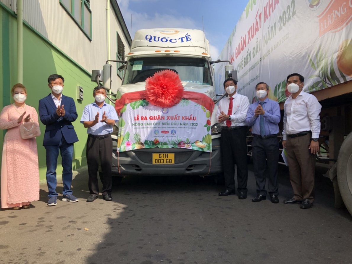 Đồng Nai: Ra quân xuất khẩu nông sản chế biến đầu năm 2022