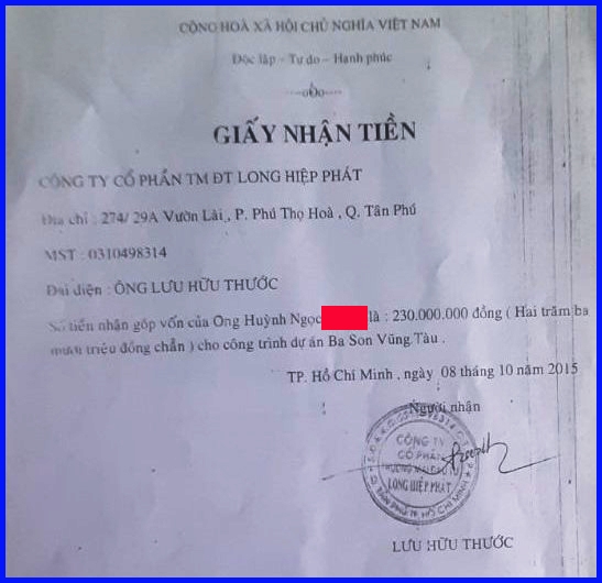 TP Hồ Chí Minh: Sao Công an quận Tân Phú không xử lý đơn tố cáo của công dân theo đúng quy định?