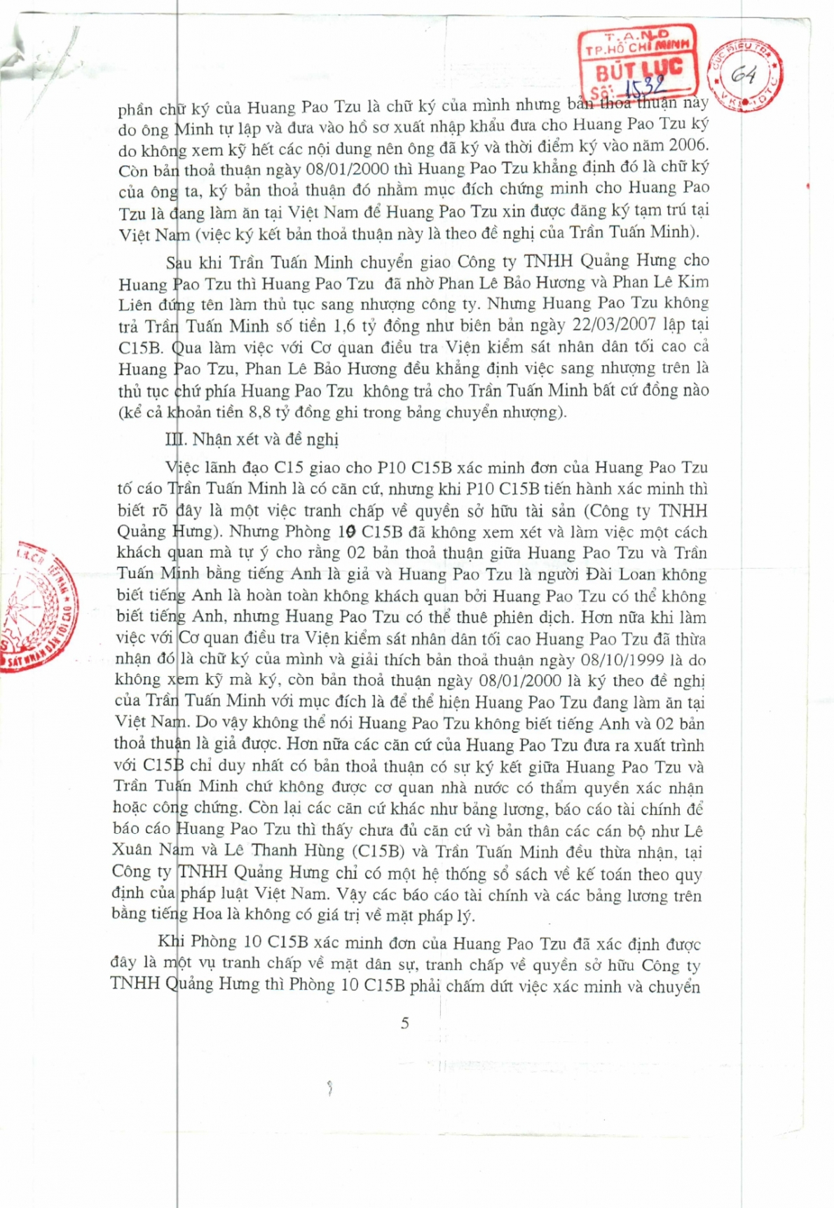 Nhiều bất thường từ Quyết định kháng nghị giám đốc thẩm