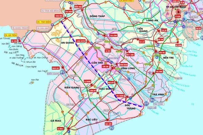 Tỉnh Sóc Trăng đề xuất làm chủ đầu tư đoạn cao tốc 56 km Tỉnh Sóc Trăng đề xuất làm chủ đầu tư đoạn cao tốc 56 km