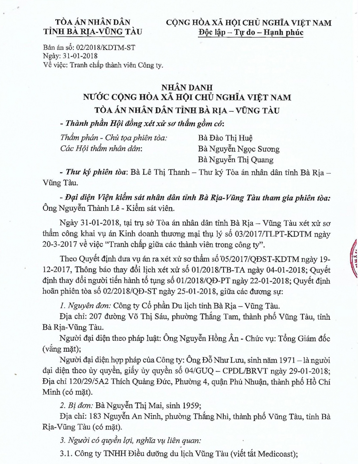 Có nhiều tình tiết mới để tái thẩm!