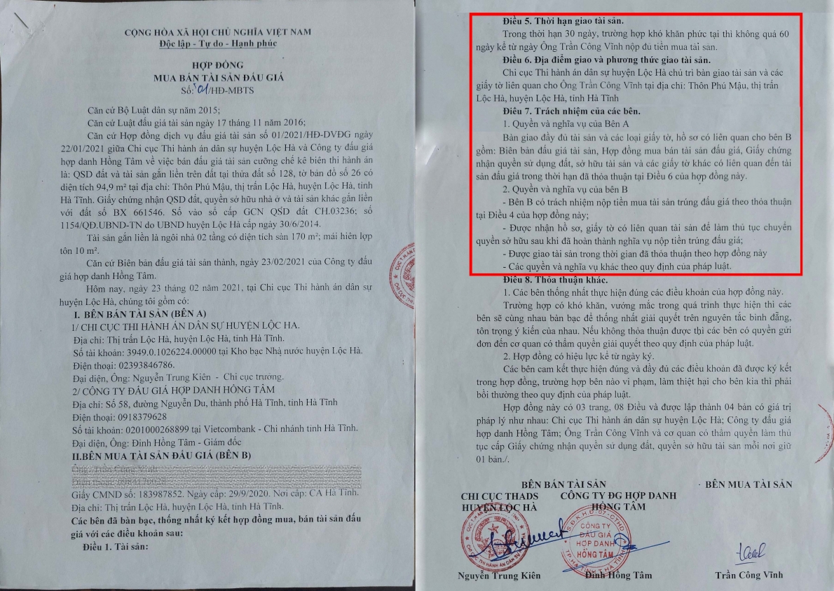 Tỉnh Hà Tĩnh: Chi cục trưởng Chi cục THADS huyện Lộc Hà cố ý làm trái, không thực hiện chỉ đạo cấp trên (!)