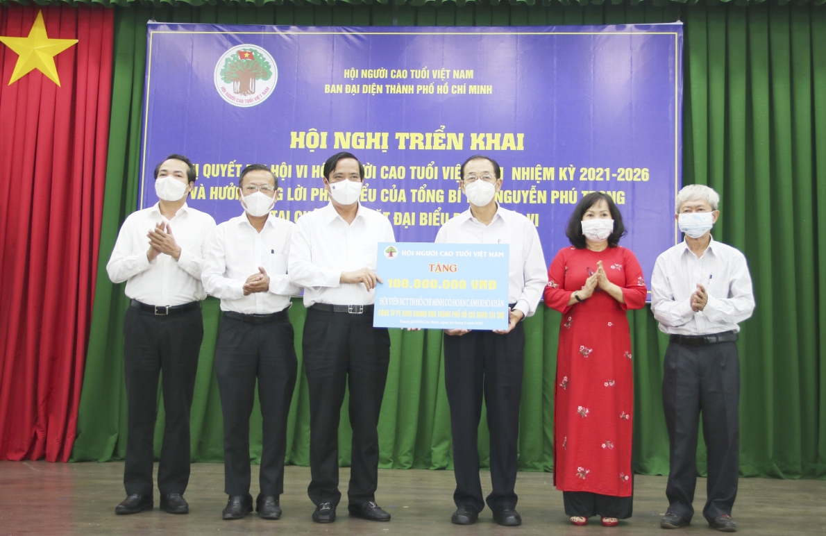 Hội NCT TP Hồ Chí Minh: Hưởng ứng lời phát biểu của Tổng Bí thư Nguyễn Phú Trọng về công tác NCT