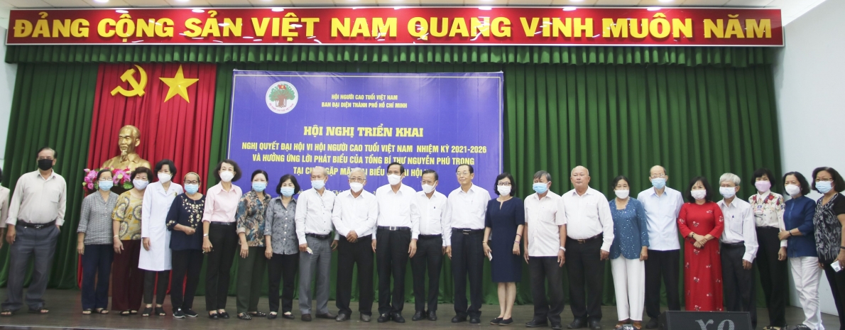 Hội NCT TP Hồ Chí Minh: Hưởng ứng lời phát biểu của Tổng Bí thư Nguyễn Phú Trọng về công tác NCT