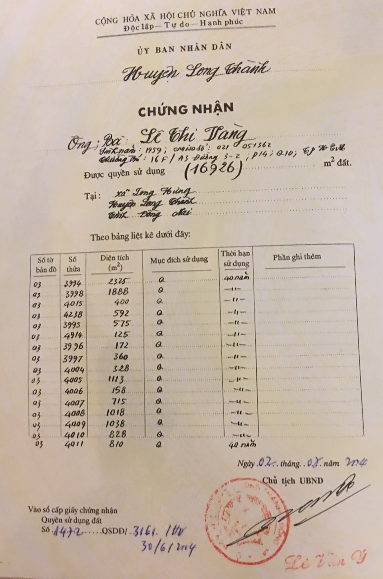 Viết tiếp bài “Dự án Khu đô thị kinh tế mở Long Hưng ở TP Biên Hòa, tỉnh Đồng Nai: Ngăn chặn và xử lý nghiêm những hành vi cố tình làm trái”: Để một số hộ dân cầu cứu đến bao giờ?