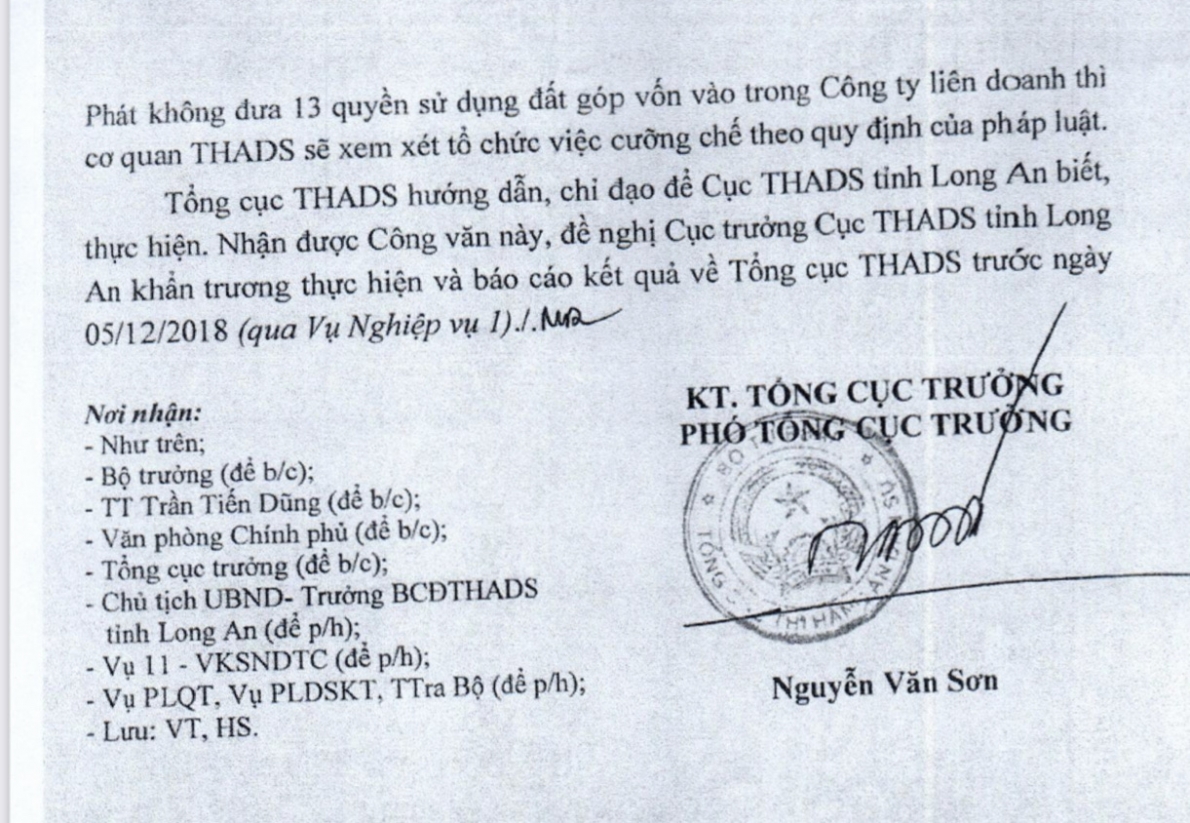 Về ngăn chặn 232,66 ha đất của Công ty CP địa ốc Hồng Phát: Cần thu hồi Quyết định số 07, để chủ đầu tư thoát cảnh “một cổ hai tròng”!