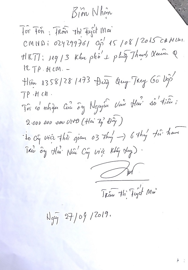 Sao chưa làm rõ dấu hiệu giả mạo, lừa đảo chiếm đoạt tài sản?