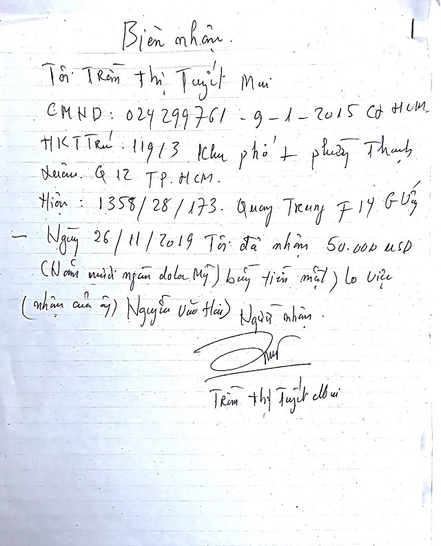 Sao chưa làm rõ dấu hiệu giả mạo, lừa đảo chiếm đoạt tài sản?