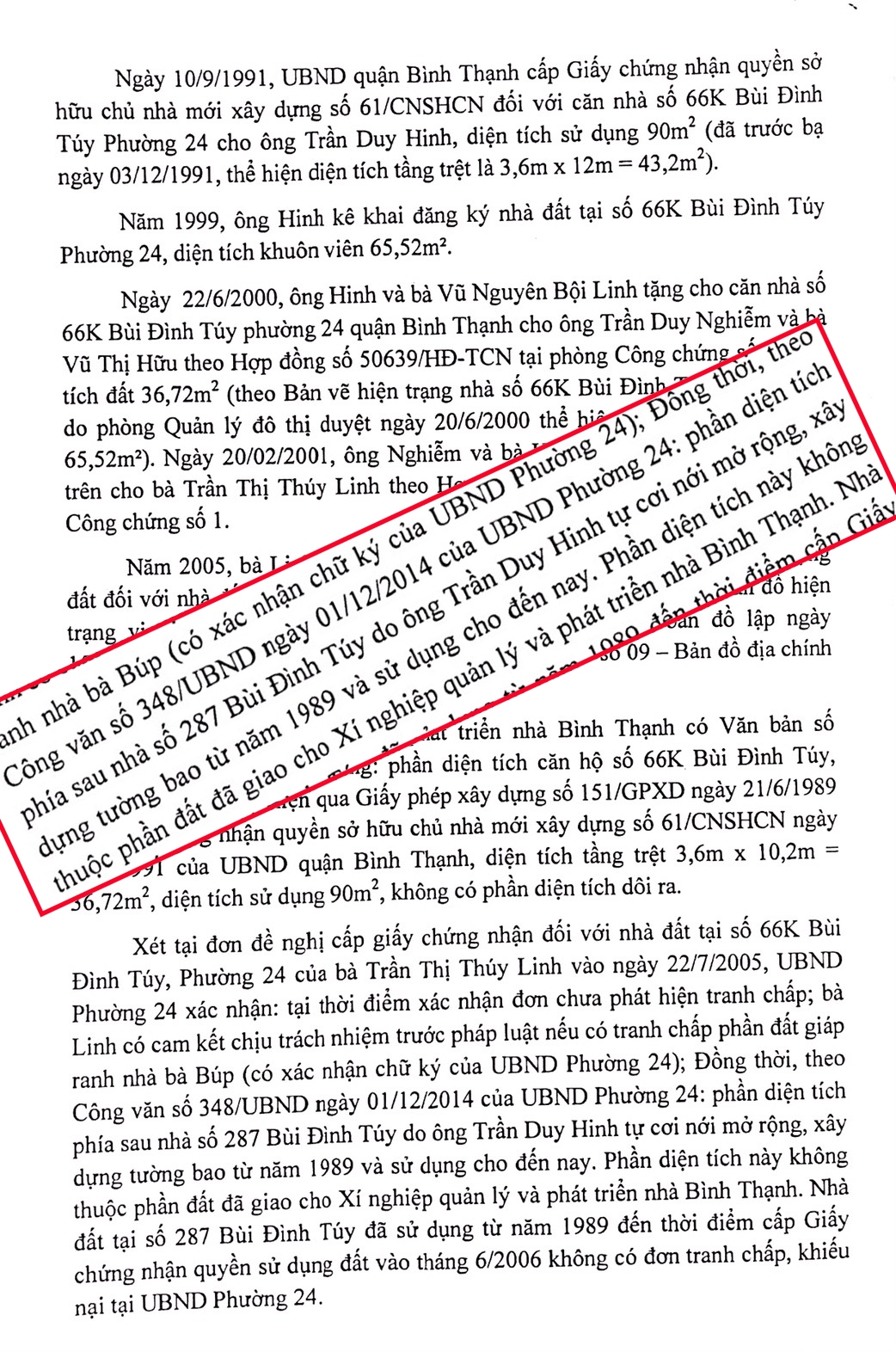 Nỗi oan mất quyền sử dụng đất của một giáo viên hưu trí,  sao không được giải quyết?