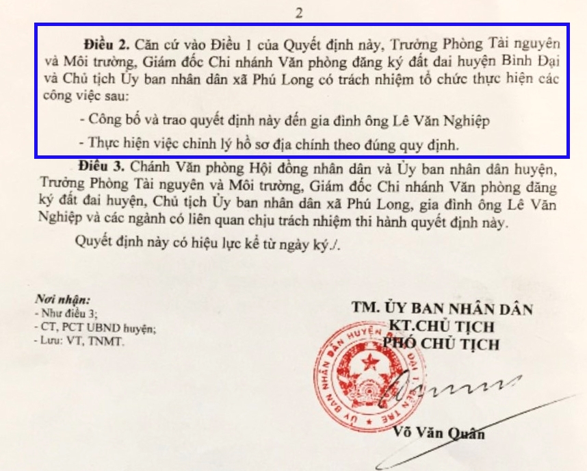 Những dấu hiệu sai phạm trong việc ban hành quyết định hủy giấy chứng nhận quyền sử dụng đất
