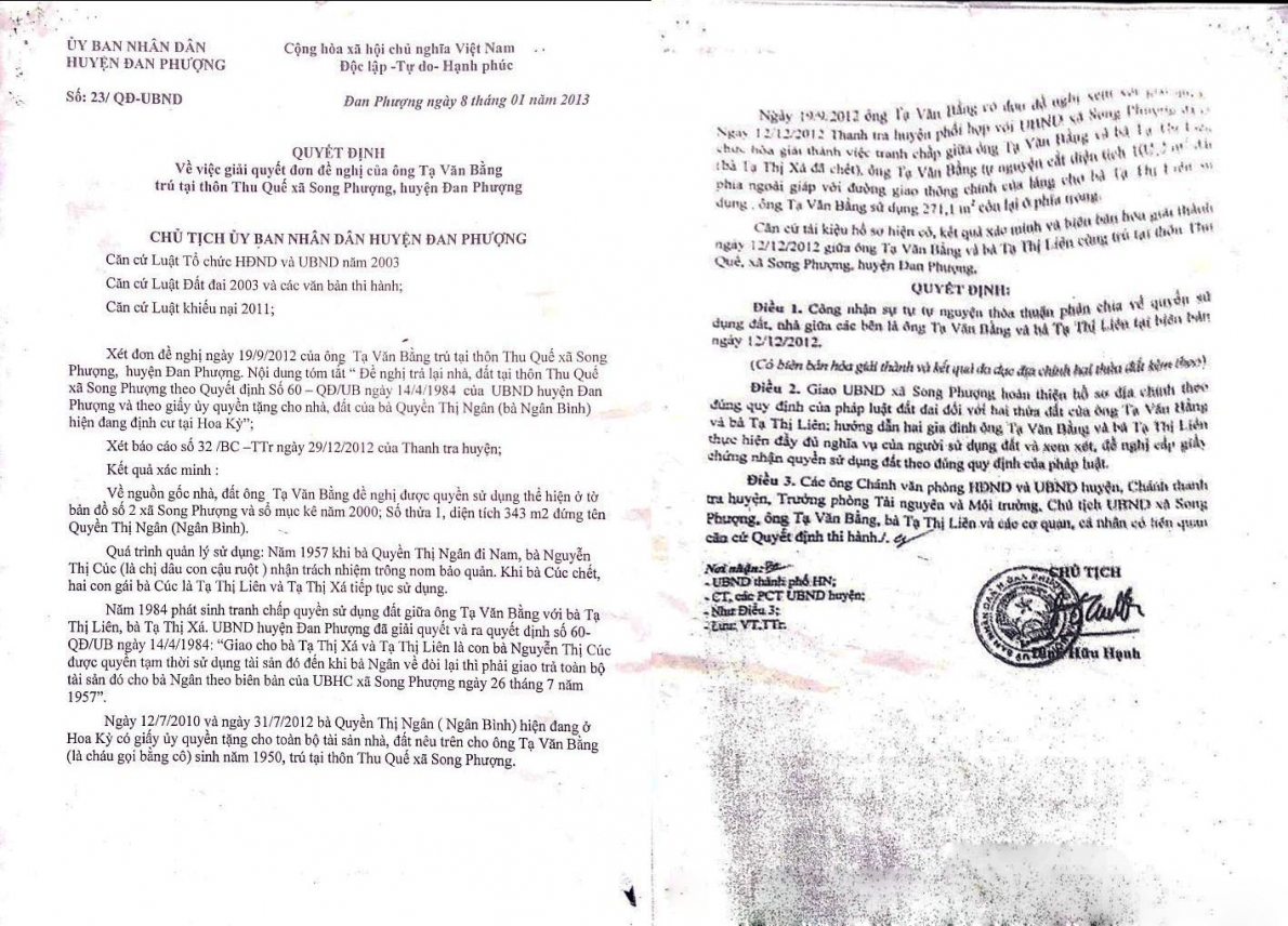 Giải quyết trái quy định, không đúng thẩm quyền nhưng vẫn không sửa!