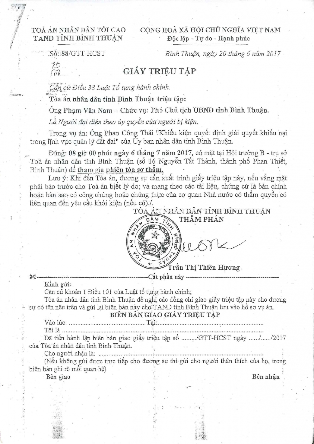 Cần xem xét, xử lí hành vi có dấu hiệu làm trái Luật Đất đai!