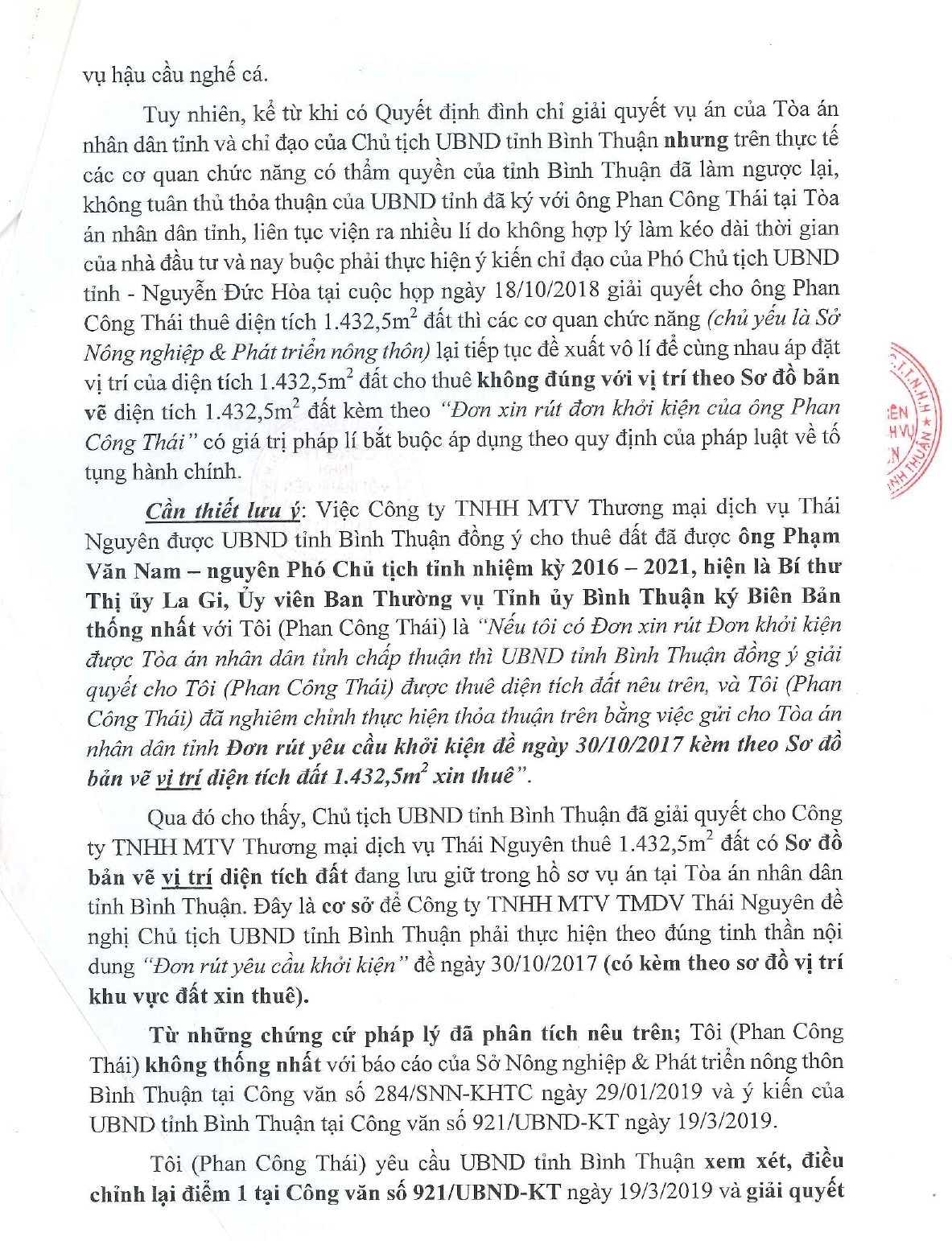 Cần xem xét, xử lí hành vi có dấu hiệu làm trái Luật Đất đai!