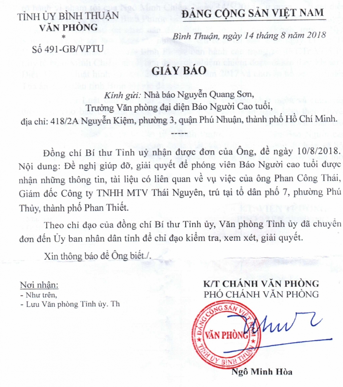 Cần xem xét, xử lí hành vi có dấu hiệu làm trái Luật Đất đai!