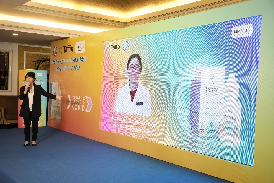Sản phẩm xịt mũi ngăn ngừa Covid-19 TAFFIX đã có mặt tại Việt Nam